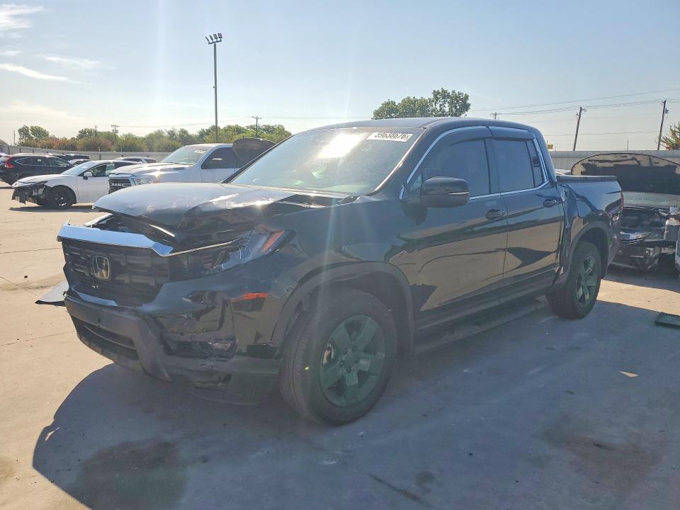 2026 Honda Ridgeline VIN 5FPYK3F55TB014085 COPART salvage auction — FRONT END, Tx - Salvage Vehicle Title, sold $12,900 on 2026-07-30 (photo 1)