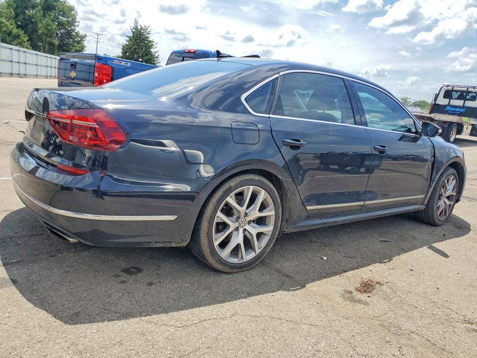 2017 Volkswagen Passat VIN 1VWHM7A38HC061774 COPART salvage auction — REAR END, Oh - Cert Of Title-Salvage, sold $875 on 2026-08-09 (photo 3)
