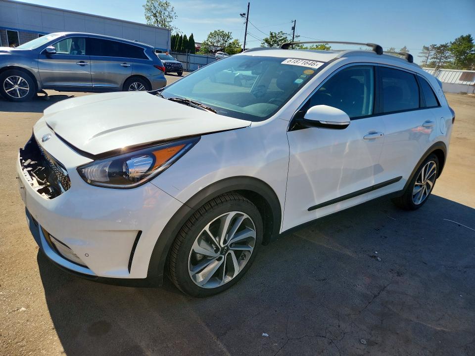 2019 Kia Niro VIN KNDCE3LC9K5245472 COPART salvage auction — FRONT END, Ct - Cert Of Title-Salvage, sold $500 on 2026-07-24 (photo 1)