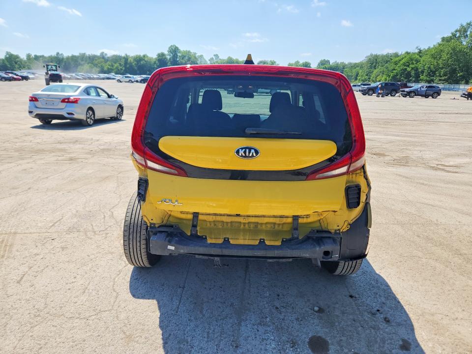 2020 Kia Soul VIN KNDJ23AU7L7047376 COPART salvage auction — REAR END, Pa - Certificate Of Salvage, sold $2,150 on 2026-07-23 (photo 6)