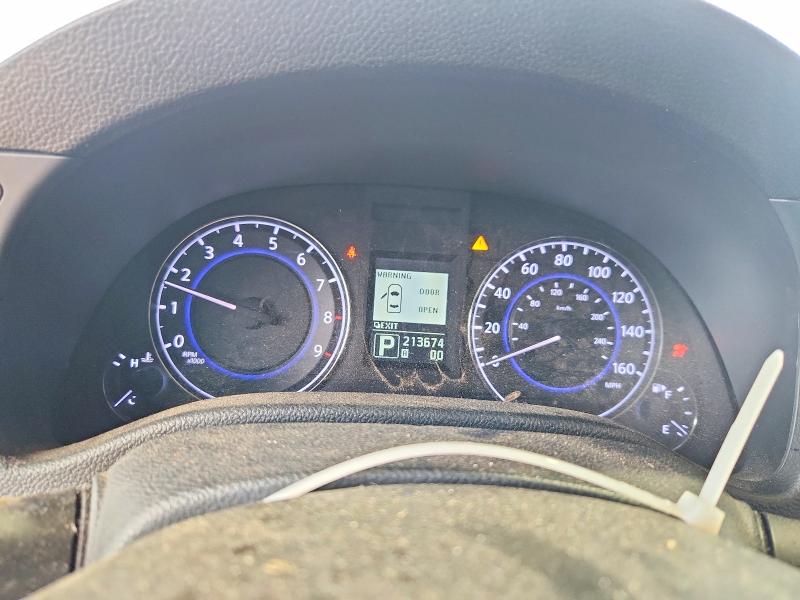 2012 Infiniti G VIN JN1DV6APXCM810351 COPART salvage auction — FRONT END, Al - Certificate Of Title, sold $125 on 2026-07-29 (photo 9)