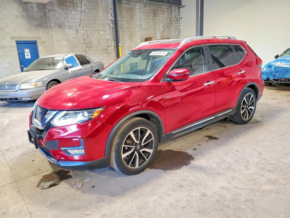 2017 Nissan Rogue VIN JN8AT2MT4HW384289 COPART salvage auction — SIDE, Pa - Certificate Of Salvage, sold $675 on 2026-07-29 (photo 1)