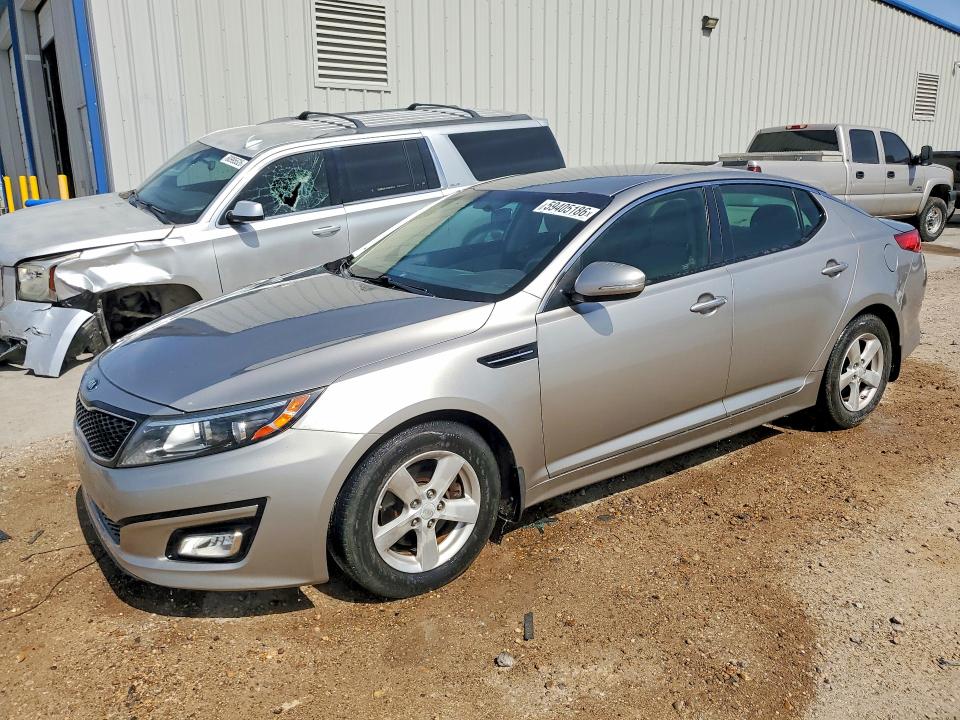2015 Kia Optima VIN KNAGM4A74F5556424 COPART salvage auction — MINOR DENT/SCRATCHES, Tx - Cert Of Title-Rebuilt Salvage, sold $1,250 on 2026-07-27 (photo 1)