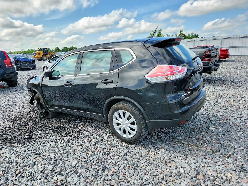 2016 Nissan Rogue VIN JN8AT2MV5GW145446 COPART salvage auction — FRONT END, Wi - Junked Vehicle Bill Of Sale, sold $350 on 2026-07-27 (photo 2)