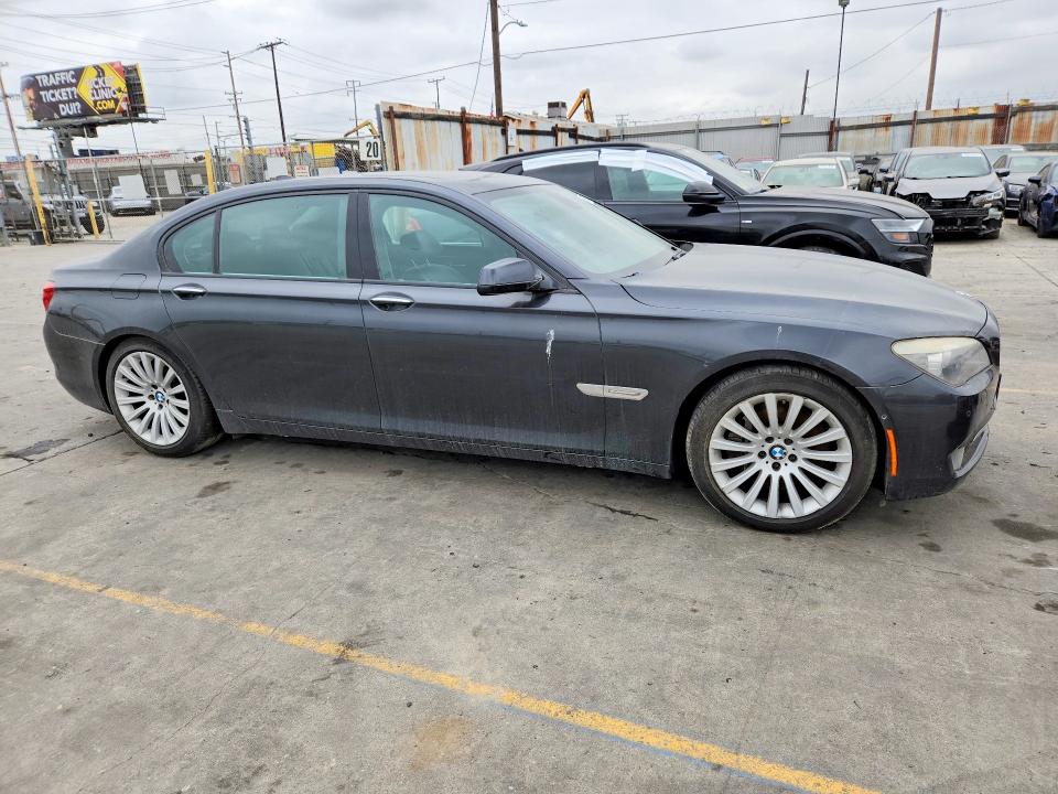 2012 BMW 7er VIN WBAKB8C58CC962572 COPART salvage auction — NORMAL WEAR, Ca - Salvage Acquisition Billofsale (P), sold $1,200 on 2026-07-27 (photo 4)