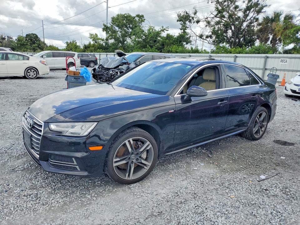 2017 Audi A4 VIN WAUENAF49HN027054 COPART salvage auction — NORMAL WEAR, Fl - Cert Of Title Slvg Rebuildable, sold $5,100 on 2026-07-31 (photo 1)