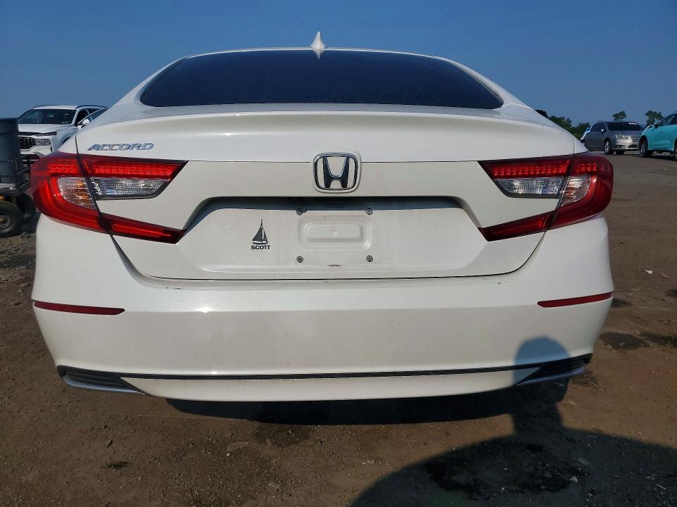 2021 Honda Accord VIN 1HGCV1F14MA039891 COPART salvage auction — FRONT END, Salvage Title, sold $7,400 on 2026-08-21 (photo 6)