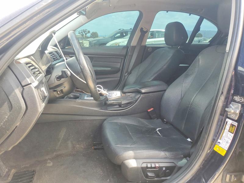 2013 BMW 3er VIN WBA3A5C56DF604134 COPART salvage auction — FRONT END, Ca - Salvage Certificate, sold $525 on 2026-07-28 (photo 7)