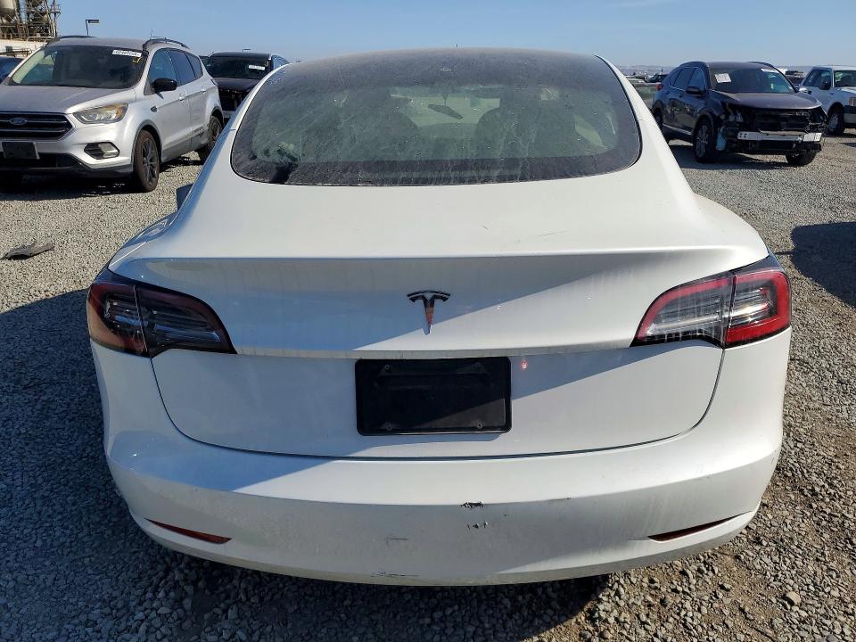 2023 Tesla Model 3 VIN 5YJ3E1EA3PF586811 COPART salvage auction — FRONT END, Ca - Salvage Certificate, sold $3,100 on 2026-07-31 (photo 6)