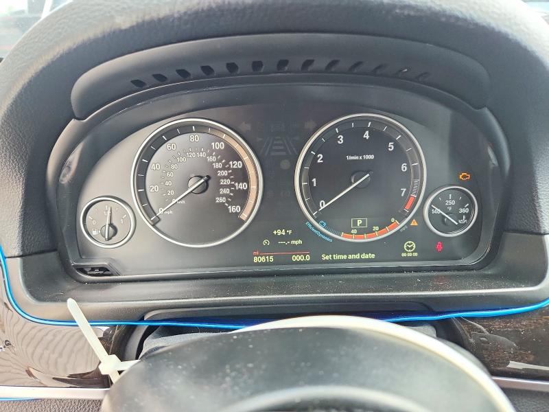 2015 BMW 5er VIN WBA5A5C51FD522304 COPART salvage auction — NORMAL WEAR, Ga - Certificate Of Title, sold $1,050 on 2026-07-30 (photo 9)