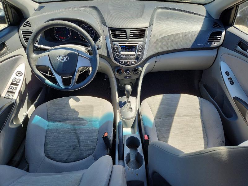 2016 Hyundai Accent VIN KMHCT4AE2GU062066 COPART salvage auction — REAR END, Wa - Bill Of Sale, sold $125 on 2026-07-28 (photo 8)
