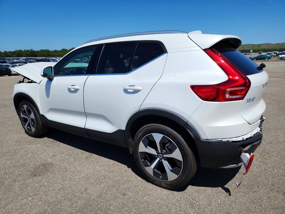 2025 Volvo Xc40 VIN YV4L12UE2S2555855 COPART salvage auction — FRONT END, Ny - Mv-907A Salvage Certificate, sold $400 on 2026-07-20 (photo 2)