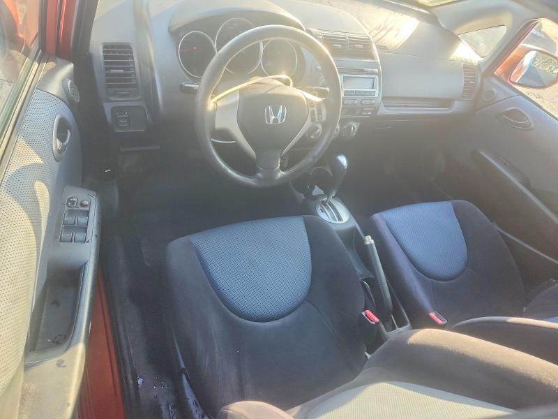 2007 Honda Fit VIN JHMGD386X7S027202 COPART salvage auction — REAR END, Ma - Cert Of Title-Reconstrctd Coll, sold $125 on 2026-07-29 (photo 8)