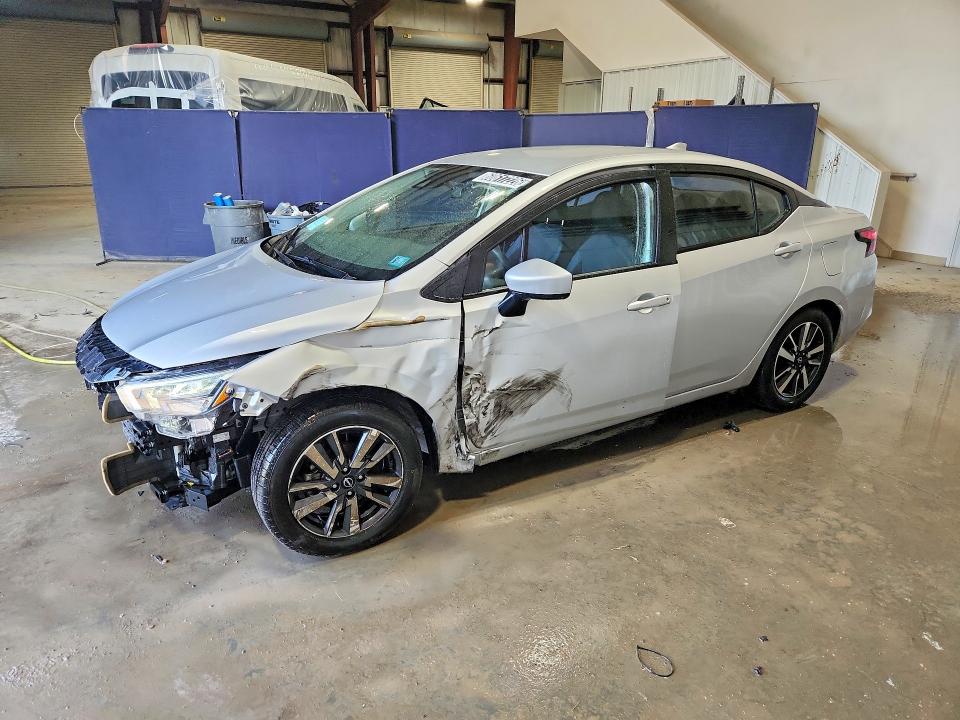 2025 Nissan Versa VIN 3N1CN8EV2SL835852 COPART salvage auction — FRONT END, Pa - Cert Of Title (P), sold $7,000 on 2026-07-27 (photo 1)