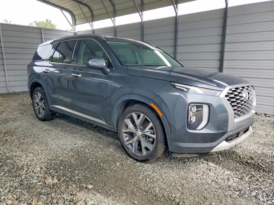 2021 Hyundai Palisade VIN KM8R44HE4MU227477 COPART salvage auction — NORMAL WEAR, Sc - Certificate Of Title, sold $11,200 on 2026-07-30 (photo 4)