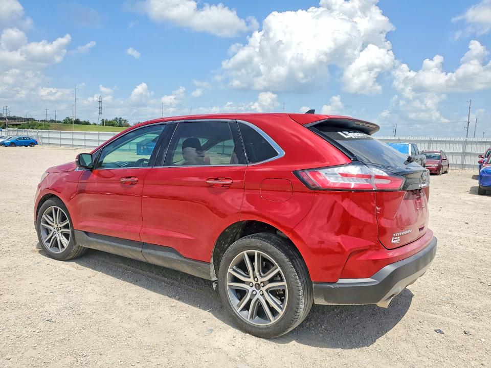 2024 Ford Edge VIN 2FMPK4K98RBA19673 COPART salvage auction — SIDE, IA - CERT OF TITLE-SALVAGE TITLE, sold $11,400 on 2026-08-19 (photo 2)