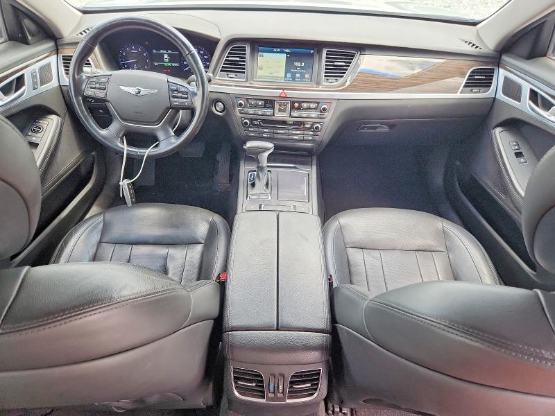 2018 Genesis G80 VIN KMHGN4JE0JU235215 COPART salvage auction — FRONT END, Ga - Certificate Of Title, sold $1,250 on 2026-07-28 (photo 8)
