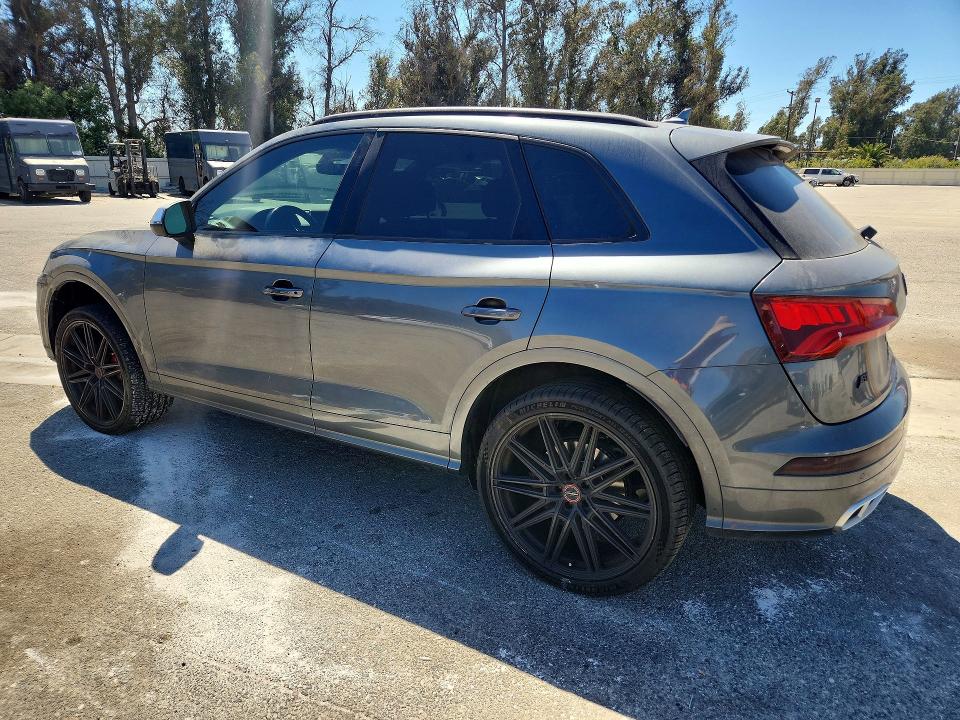 2018 Audi Sq5 VIN WA1C4AFY2J2098419 COPART salvage auction — FRONT END, Ca - Salvage Certificate, sold $5,300 on 2026-07-24 (photo 2)