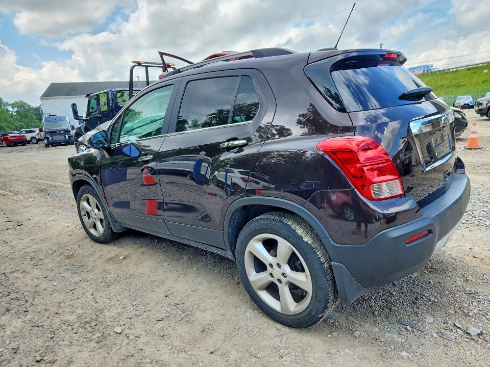 2016 Chevrolet VIN KL7CJRSB8GB539801 COPART salvage auction — MECHANICAL, Oh - Cert Of Title-Salvage, sold $375 on 2026-07-22 (photo 2)