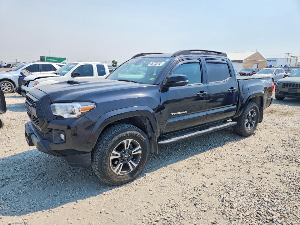 2018 Toyota Tacoma VIN 5TFCZ5AN1JX130954 COPART salvage auction — HAIL, Co - Certificate Of Title, sold $20,000 on 2026-07-28 (photo 1)