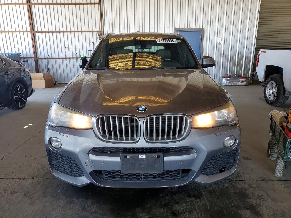 2016 BMW X3 VIN 5UXWZ7C59G0R32030 COPART salvage auction — MINOR DENT/SCRATCHES, Ca - Dis/Dlr/Exp Only Clean Title, sold $1,600 on 2026-07-30 (photo 5)