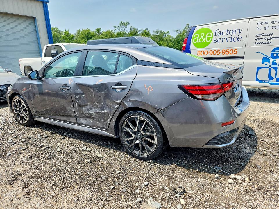 2025 Nissan Sentra VIN 3N1AB8DV6SY311429 COPART salvage auction — FRONT END, MD - CERTIFICATE OF TITLE, sold $9,700 on 2026-07-27 (photo 2)