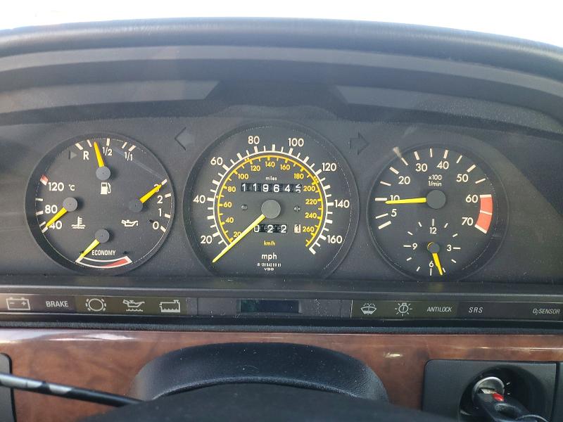 1986 Mercedes-benz 560 VIN WDBCA39D6GA265400 COPART salvage auction — SIDE, Ca - Dis/Dlr/Exp Only Clean Title, sold $400 on 2026-07-24 (photo 9)