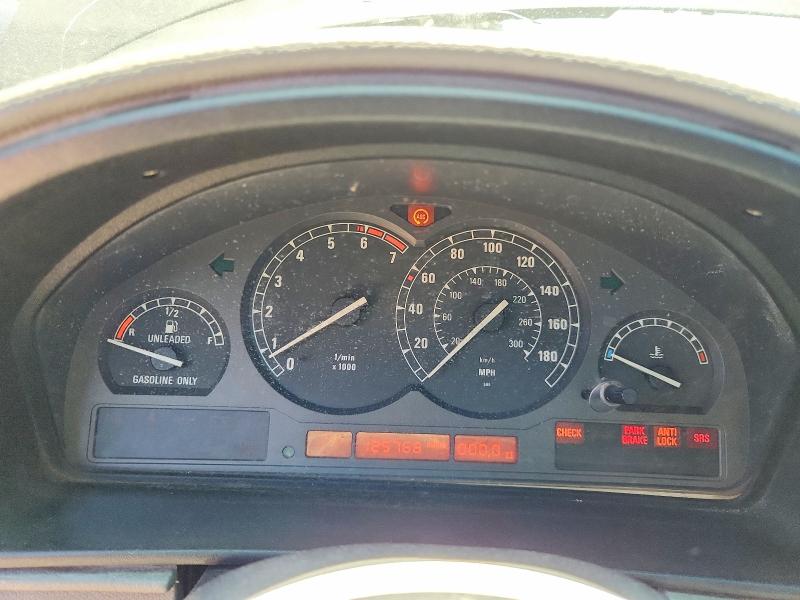1991 BMW 850 VIN WBAEG1319MCB42394 COPART salvage auction — MINOR DENT/SCRATCHES, FL - DIS/DLR/EXP ONLY CLEAN TITLE (P), sold $2,100 on 2026-08-03 (photo 9)