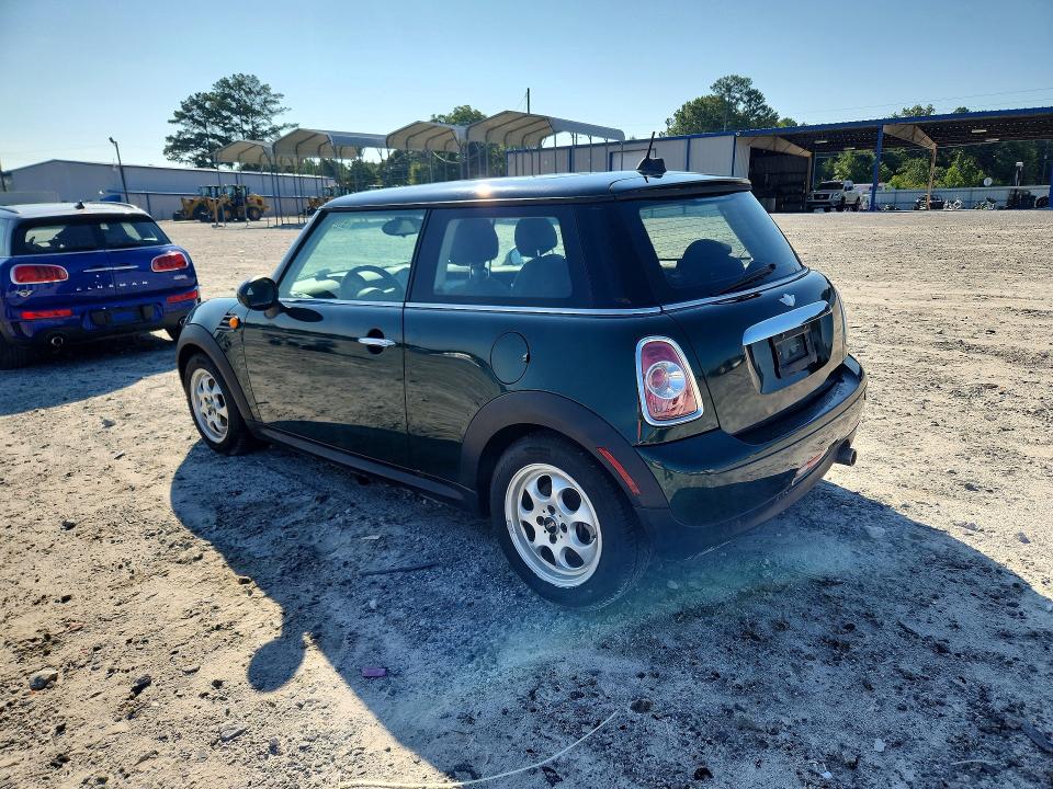 2012 Mini Cooper VIN WMWSU3C55CT367904 COPART salvage auction — MINOR DENT/SCRATCHES, Md - Cert Of Title-Rebuilt Salvage (P), sold $300 on 2026-07-29 (photo 2)