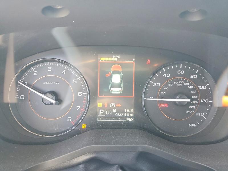 2020 Subaru Xv VIN JF2GTABC2L8239088 COPART salvage auction — HAIL, Salvage Title, sold $11,000 on 2026-08-25 (photo 9)