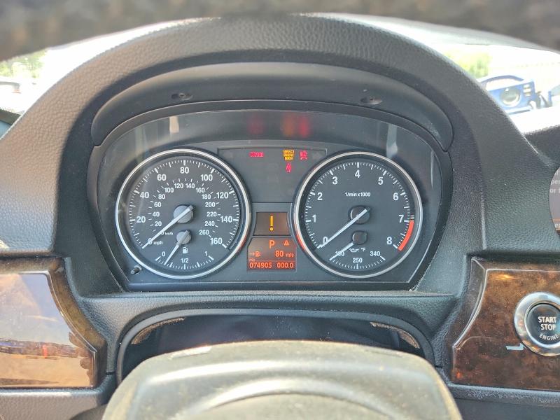 2008 BMW 3 series VIN WBAWR33528P151804 COPART salvage auction — FRONT END, CT - CERT OF TITLE-SALVAGE, sold $1,300 on 2026-07-17 (photo 9)