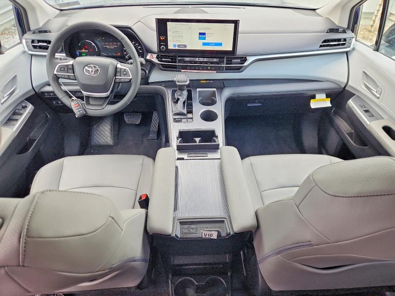 2026 Toyota Sienna VIN 5TDYRKECXTS327708 COPART salvage auction — FRONT END, Wv - Certificate Of Title (P), sold $19,100 on 2026-07-22 (photo 8)