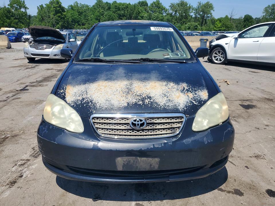 2005 Toyota Corolla VIN JTDBR32E060060670 COPART salvage auction — REAR END, NY - CERTIFICATE OF TITLE, sold $725 on 2026-07-28 (photo 5)