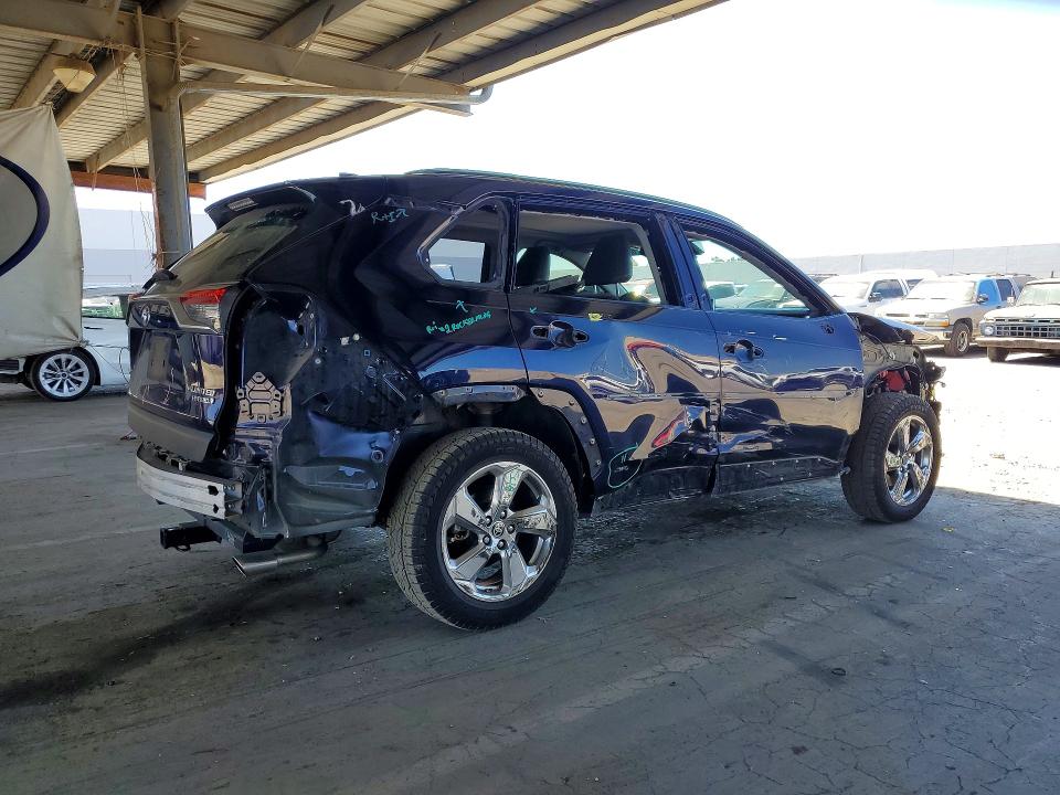 2019 Toyota Rav4 VIN JTMDWRFV0KD519665 COPART salvage auction — SIDE, CA - SALVAGE CERTIFICATE, sold $8,600 on 2026-07-23 (photo 3)