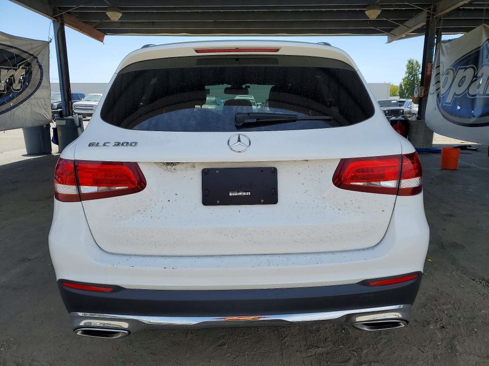 2017 Mercedes-benz Glc VIN WDC0G4JB7HF124837 COPART salvage auction — MECHANICAL, Ca - Dis/Dlr/Exp Only Clean Title (P), sold $5,000 on 2026-07-28 (photo 6)