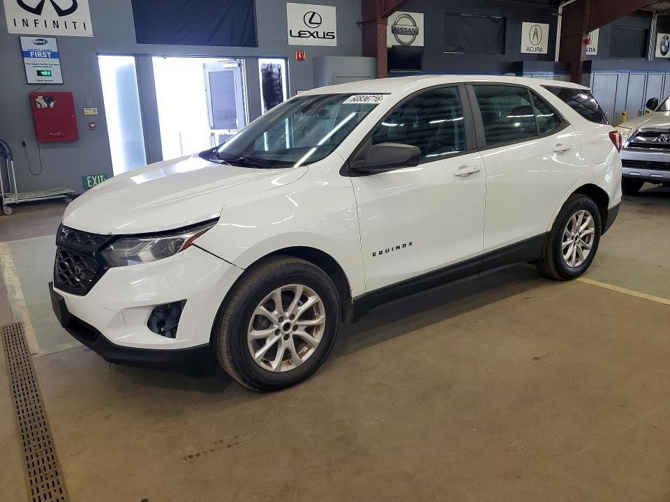 2020 Chevrolet Equinox VIN 3GNAXHEV2LS543535 COPART salvage auction — FRONT END, Va - Certificate Of Title, sold $4,050 on 2026-07-27 (photo 1)