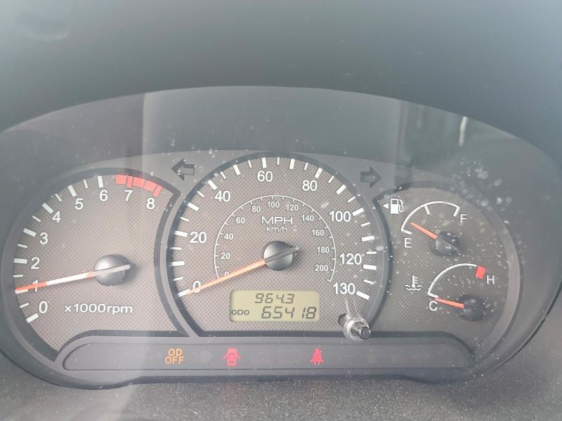 2004 Hyundai Accent VIN KMHCG45C24U552287 COPART salvage auction — FRONT END, Va - Cert Of Title - Salvage, sold $200 on 2026-07-15 (photo 9)