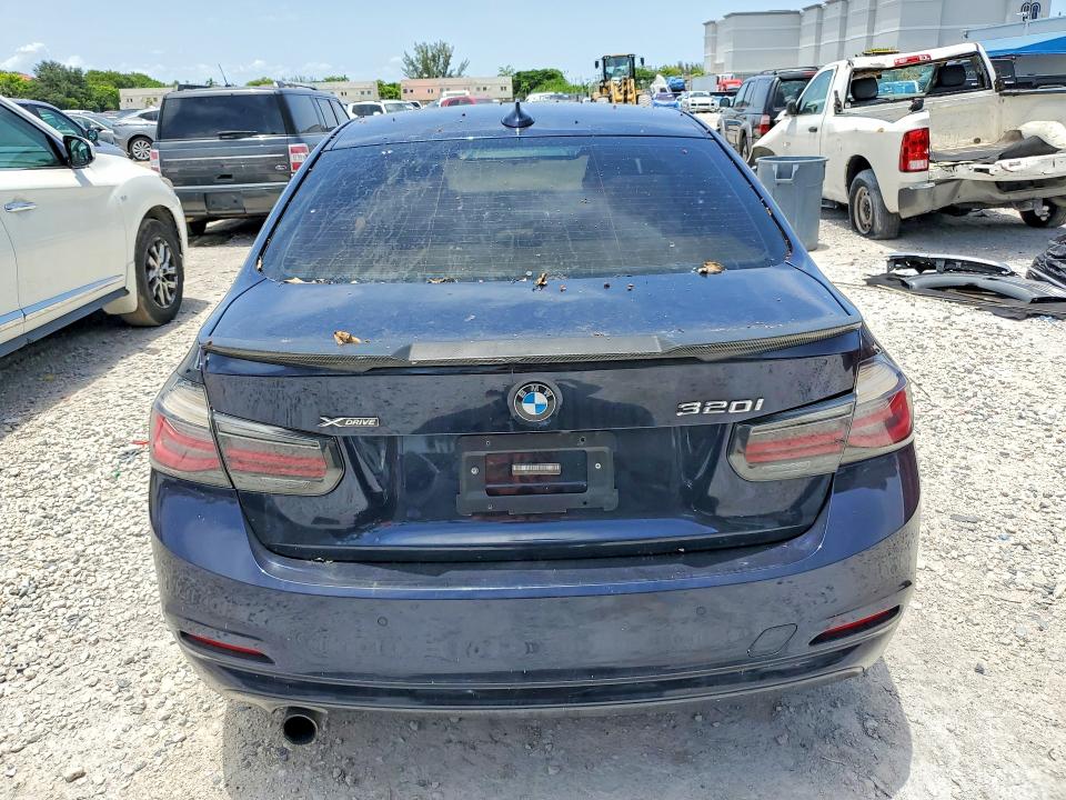 2016 BMW 3er VIN WBA8E5G59GNU19221 COPART salvage auction — FRONT END, Fl - Cert Of Title-Rebuilt (P), sold $1,250 on 2026-08-04 (photo 6)
