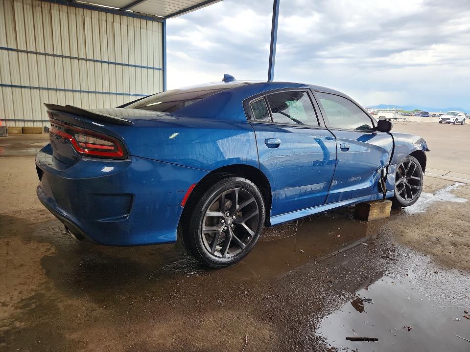 2021 Dodge Charger VIN 2C3CDXCT7MH556974 COPART salvage auction — FRONT END, TX - CERT OF TITLE-REBUILT SALVAGE, sold $5,700 on 2026-07-28 (photo 3)