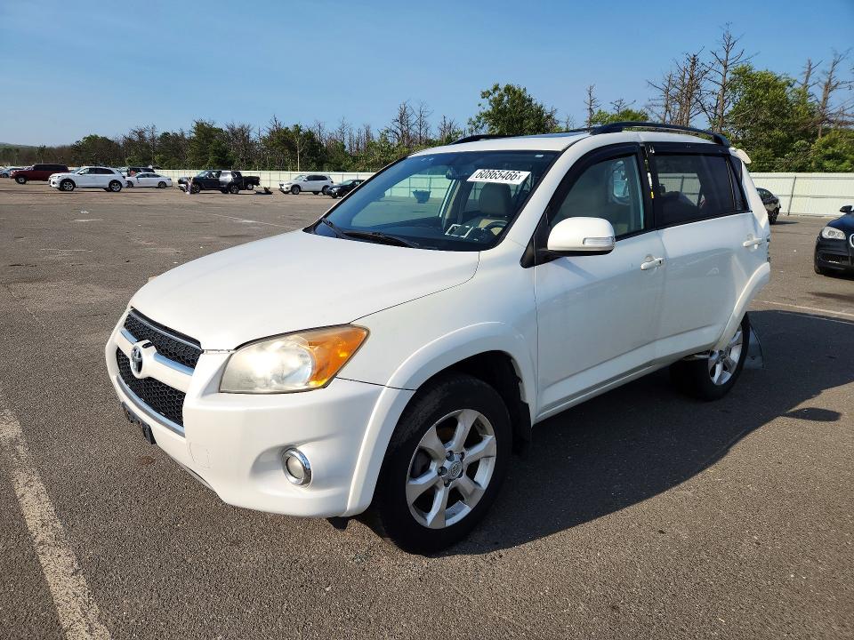 2010 Toyota Rav4 VIN JTMDF4DVXA5020791 COPART salvage auction — REAR END, NY - MV-907A SALVAGE CERTIFICATE, sold $875 on 2026-07-27 (photo 1)