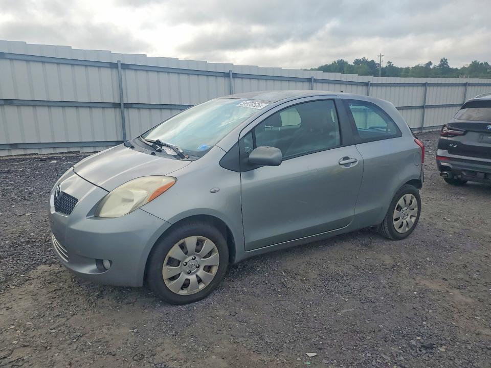 2007 Toyota Yaris VIN JTDJT923875095380 COPART salvage auction — REAR END, Va - Cert Of Title - Salvage, sold $1,000 on 2026-07-15 (photo 1)