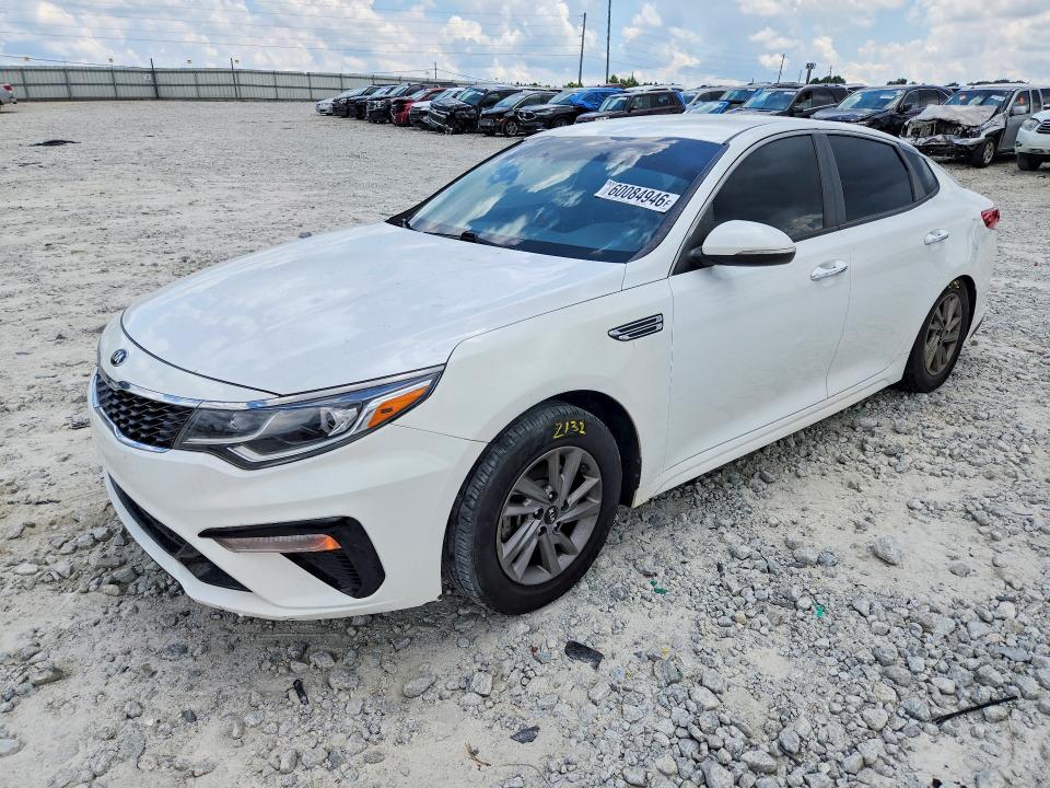2020 Kia Optima VIN 5XXGT4L37LG434261 COPART salvage auction — REAR END, Ga - Cert Of Title-Salvage, sold $1,350 on 2026-07-13 (photo 1)