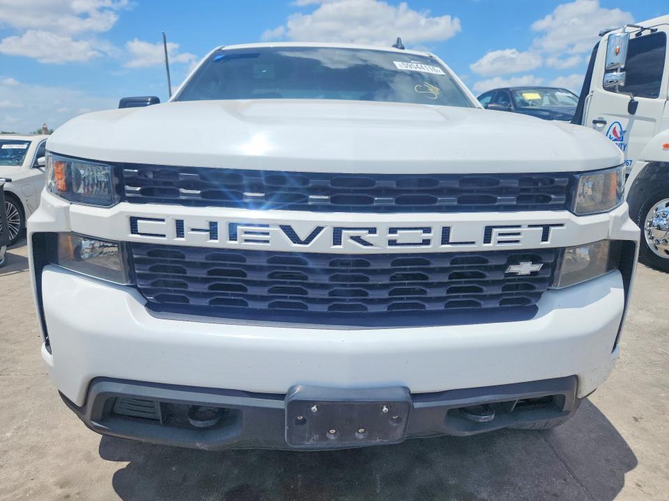 2021 Chevrolet Silverado VIN 1GCRWBEK9MZ367377 COPART salvage auction — SIDE, Tx - Certificate Of Title (P), sold $8,800 on 2026-07-30 (photo 5)