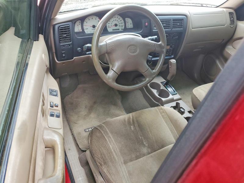 2004 Toyota Tacoma VIN 5TESN92N24Z313970 COPART salvage auction — SIDE, CA - SALVAGE CERTIFICATE, sold $200 on 2026-07-29 (photo 8)