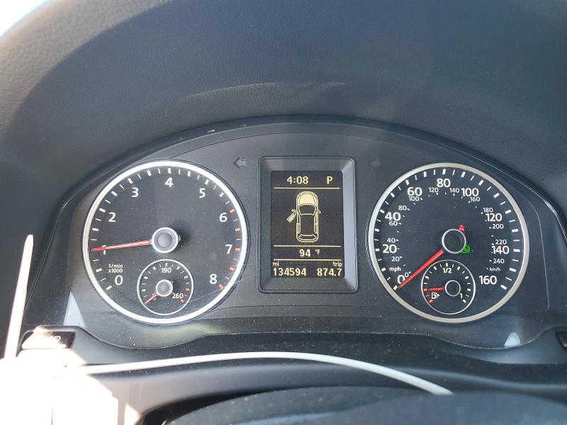 2015 Volkswagen Tiguan VIN WVGBV7AX1FW552834 COPART salvage auction — VANDALISM, Ca - Salvage Certificate, sold $750 on 2026-08-07 (photo 9)