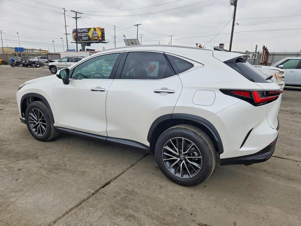 2024 Lexus Nx VIN JTJGKCEZ7R2020648 COPART salvage auction — FRONT END, Ca - Salvage Certificate, sold $23,200 on 2026-07-29 (photo 2)