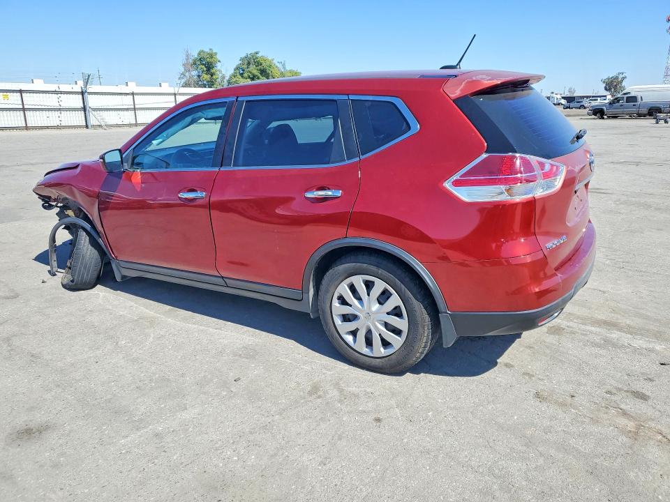 2015 Nissan VIN KNMAT2MT9FP589545 COPART salvage auction — FRONT END, Ca - Salvage Certificate, sold $750 on 2026-07-31 (photo 2)