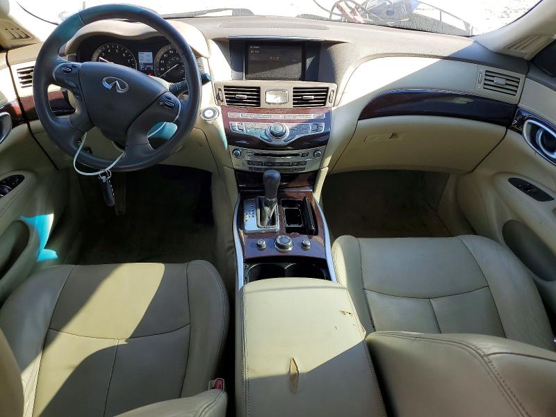 2011 Infiniti M37 VIN JN1BY1AR2BM370367 COPART salvage auction — FRONT END, NY - MV-907A SALVAGE CERTIFICATE, sold $250 on 2026-08-03 (photo 8)