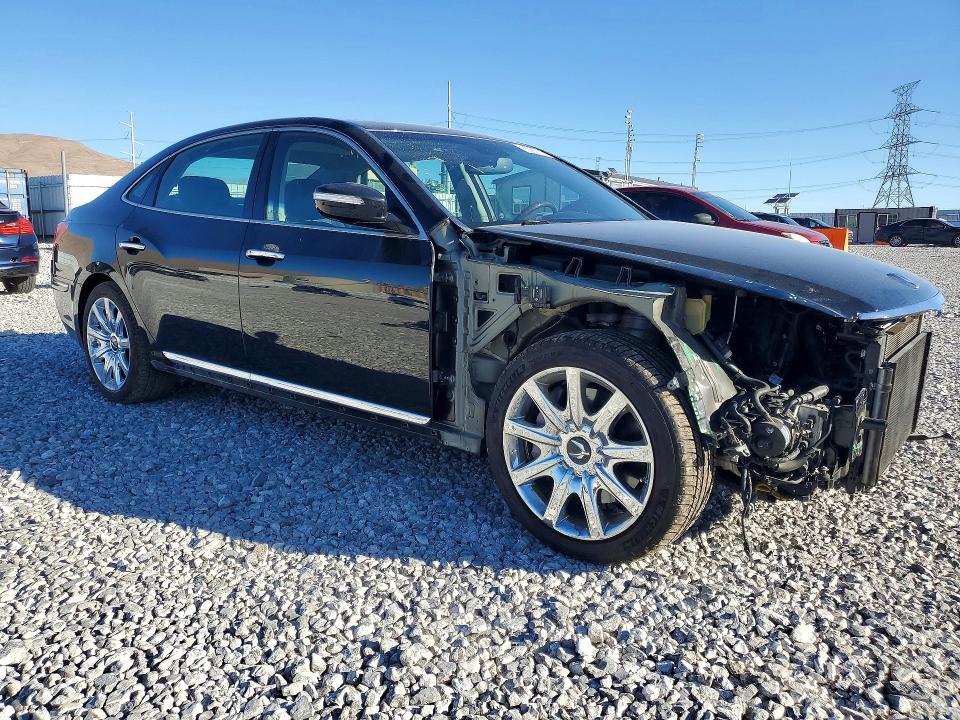 2013 Hyundai Equus VIN KMHGH4JH5DU065956 COPART salvage auction — FRONT END, Nv - Salvage Title, sold $1,450 on 2026-07-27 (photo 4)