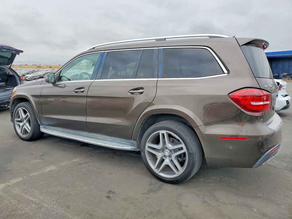 2017 Mercedes-benz Gls-class VIN 4JGDF7DE0HA838271 COPART salvage auction — MINOR DENT/SCRATCHES, CA - DIS/DLR/EXP ONLY CLEAN TITLE, sold $6,700 on 2026-09-09 (photo 2)
